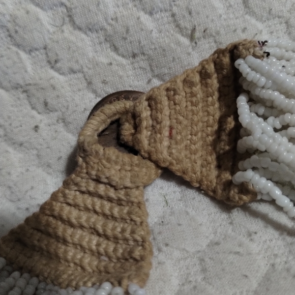 Vintage '60s collectible 40 strand seed bead necklace - Picture 4 of 5